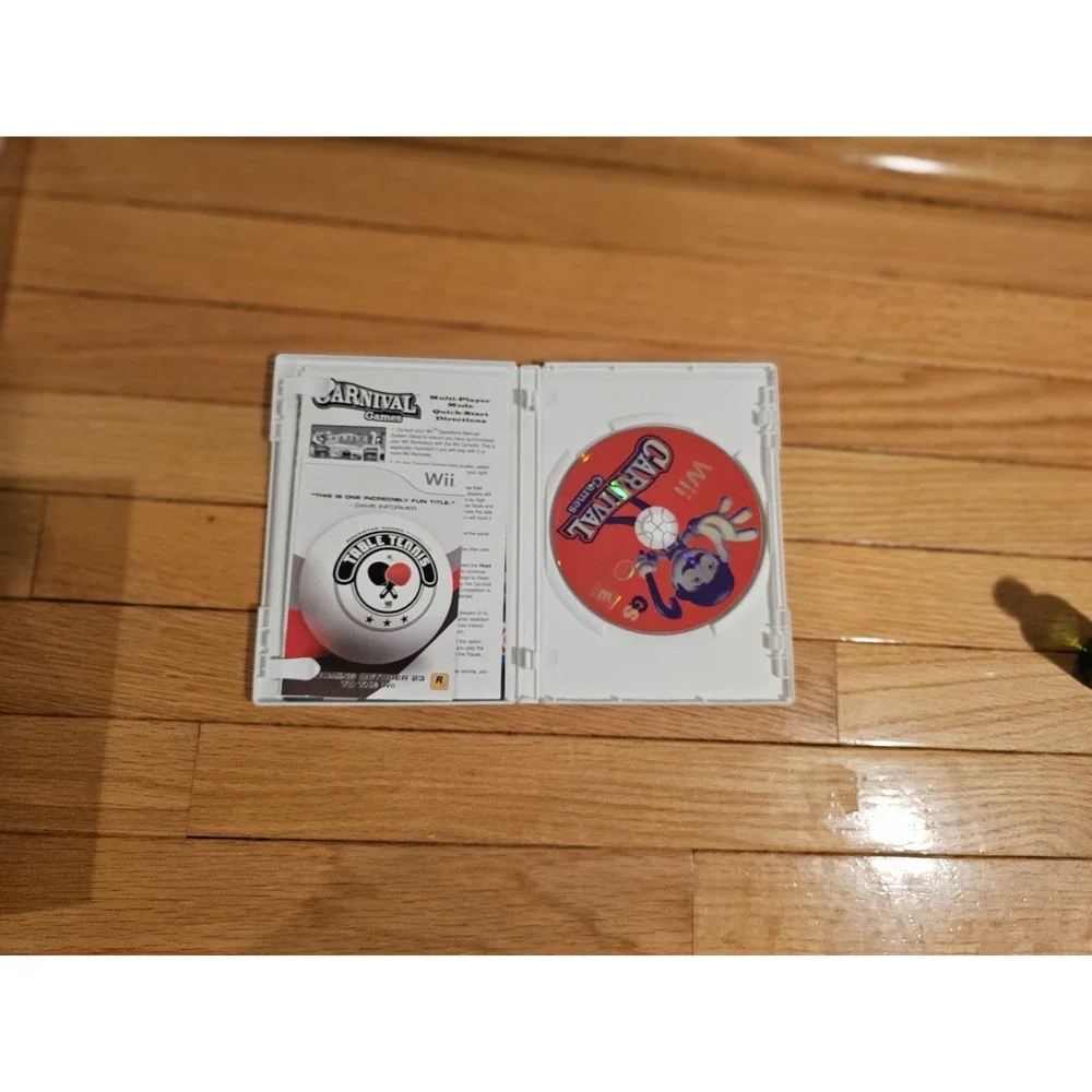 Carnival Games (Nintendo Wii, 2007) Complete w/ Manual